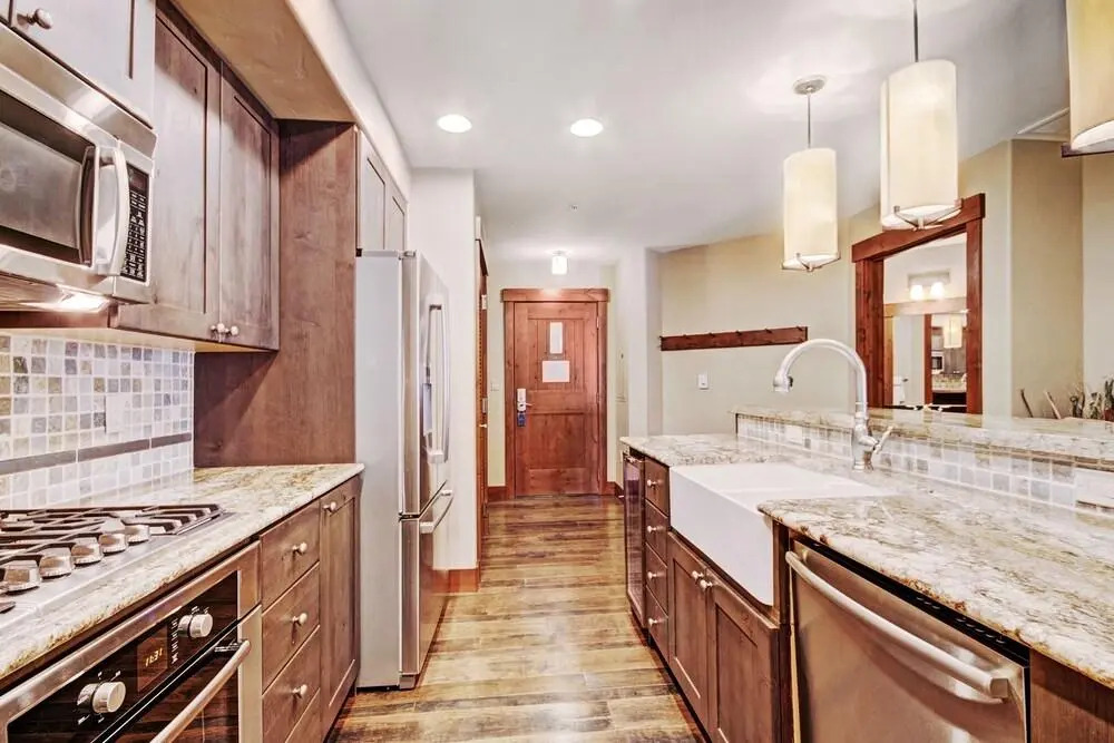Luxury  At Base Of Peak 8, Steps From Winter Activities 2 Bedroom Condo by RedAwning