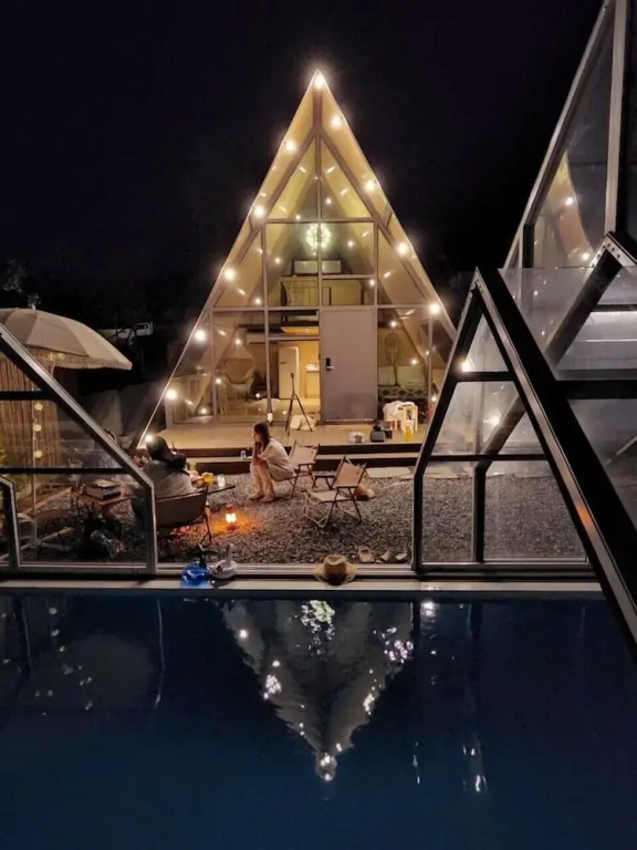가평 스페인마을 풀램핑 Spanish Village Poolamping