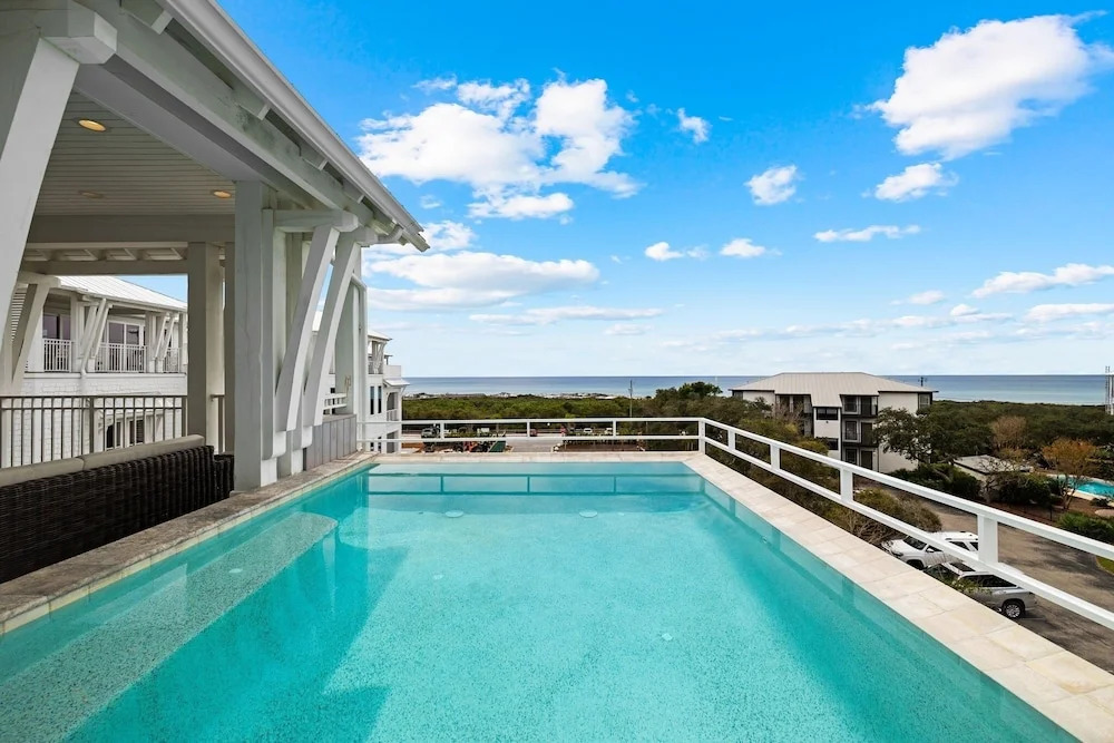 Beach + Gulf Views With A 3rd Floor Pool Mala House Inlet Beach, Fl 5 Bedroom Home by RedAwning
