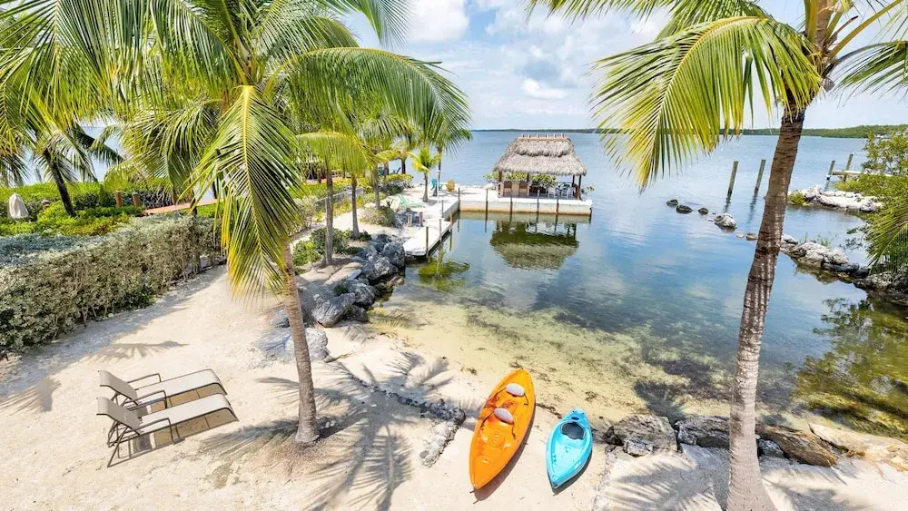 Sunset Beach in Key Largo