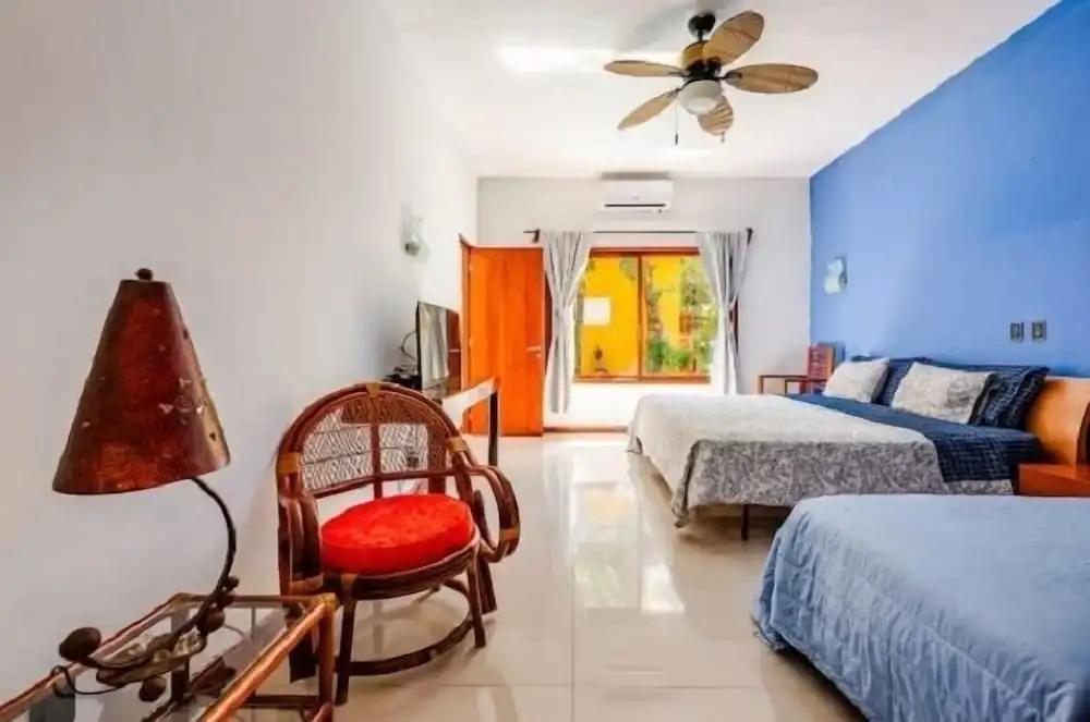 Villa con piscina y acceso a laguna Yalku, Akumal