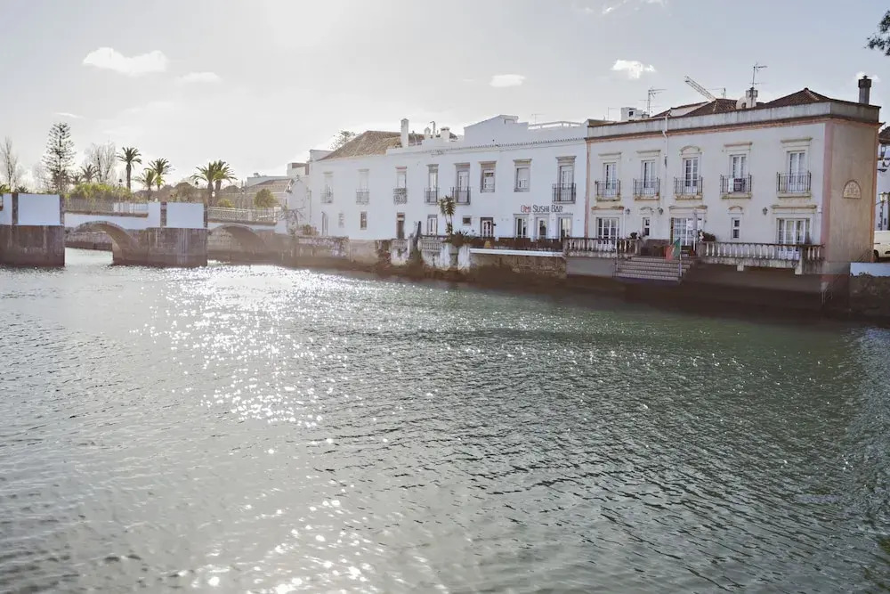 Yellow Stripe in Tavira