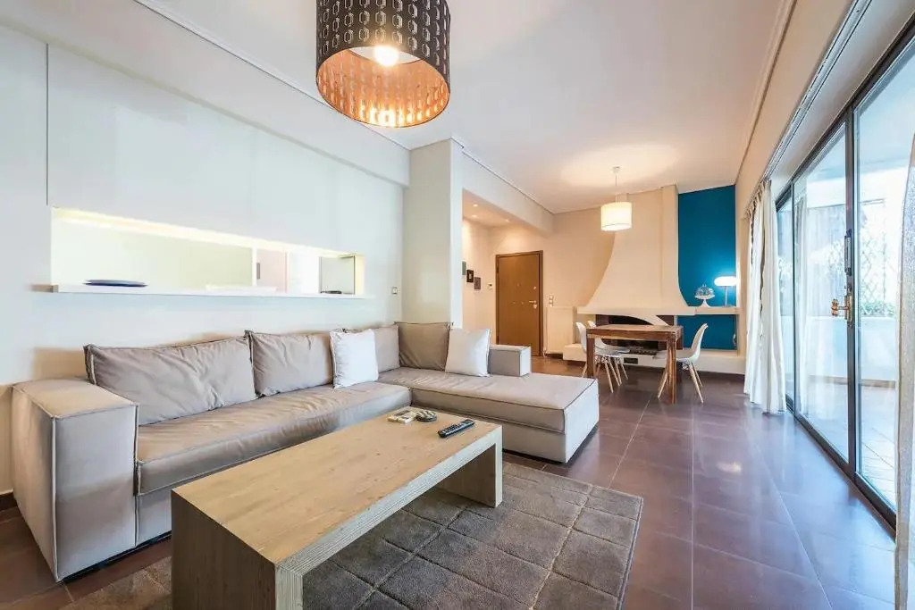 Glyfada Glass-Walled Designed Apt