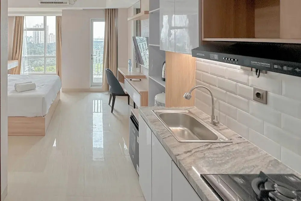 Studio Modern Style at Grand Sungkono Lagoon Apartment