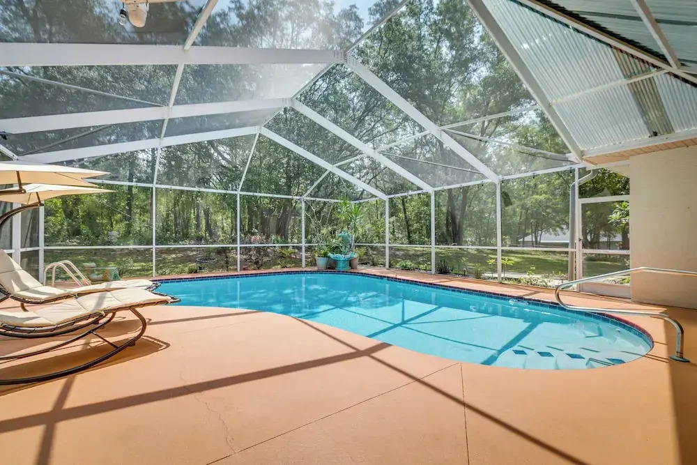 4 Mi to Rainbow Springs: Dunnellon Villa w/ Pool