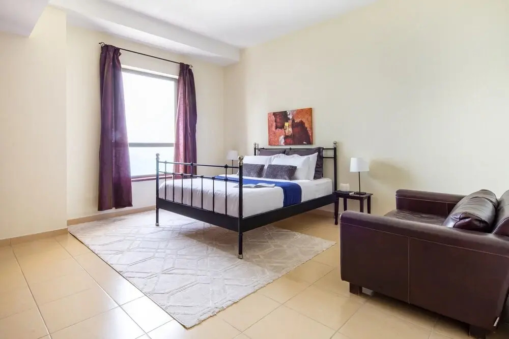 Sea View! Spacious 2BR in JBR + Pool & gym