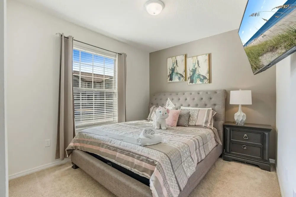 Thematic 5bdr Private Pool Near Disney - 8863