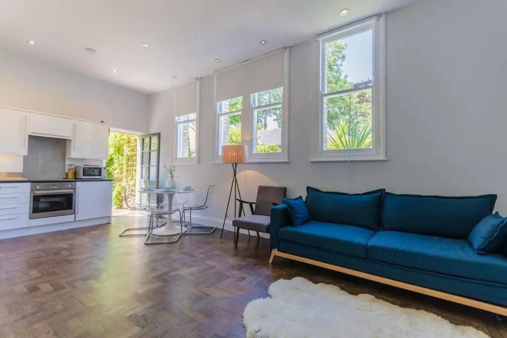 Victorian Flat Suite in converted school-house building