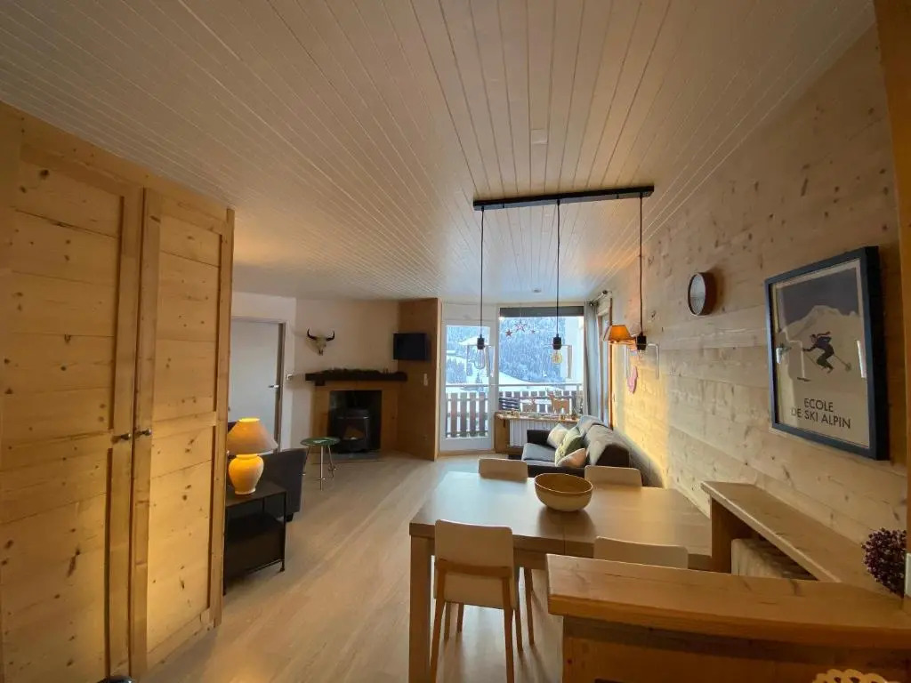 Appartement cosy au pied des pistes