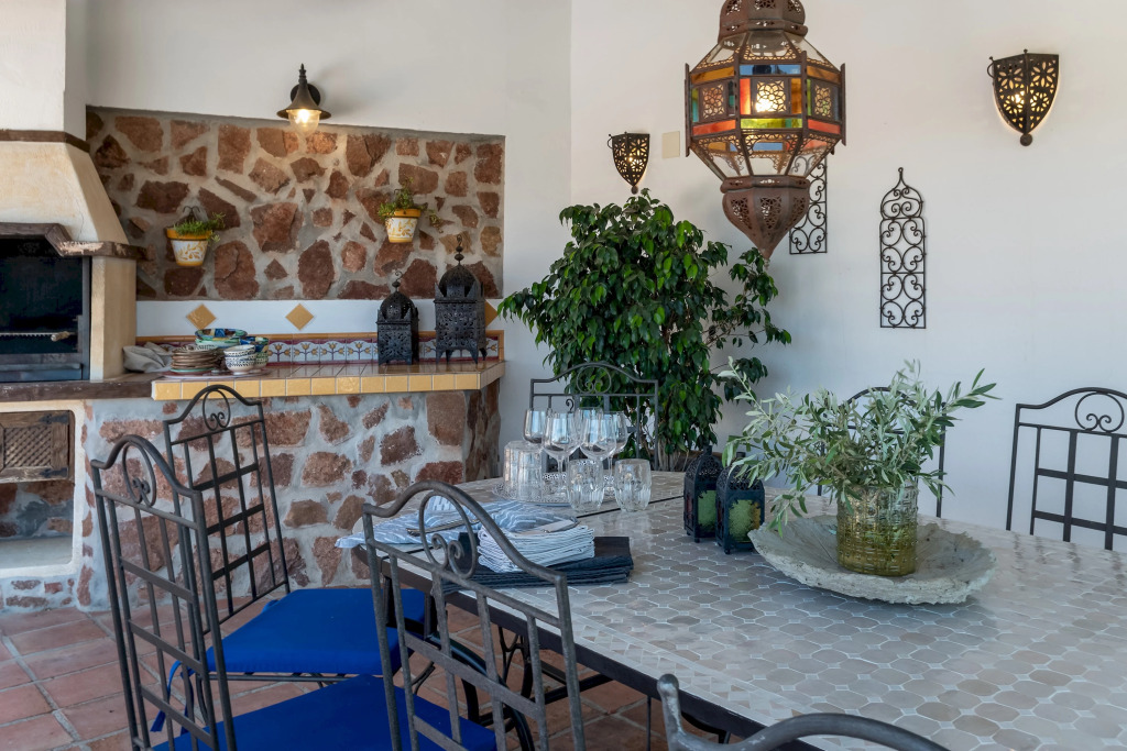 las palmeras stuning rural 3 bedroom property wiith perfectly maintained gardens  and private pool