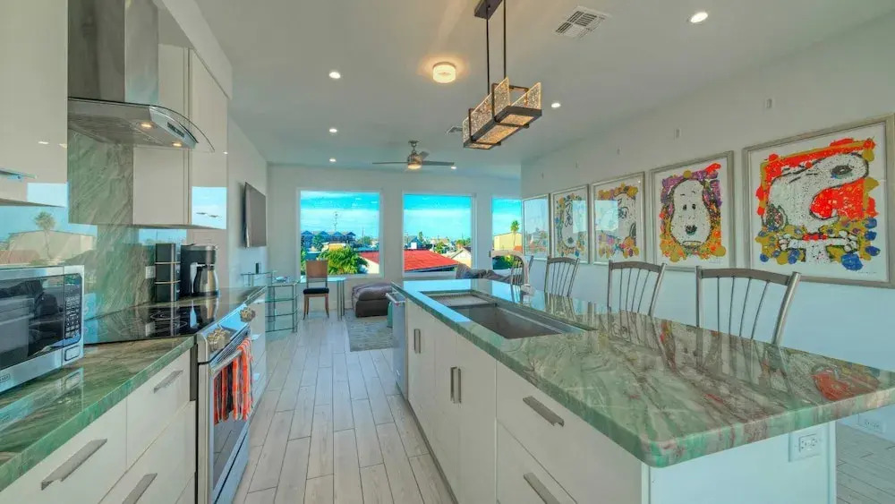 Modern Coastal Home w/ Balcony, Views, Firepit & Prime Port A Location Casa Blanca by Avantstay