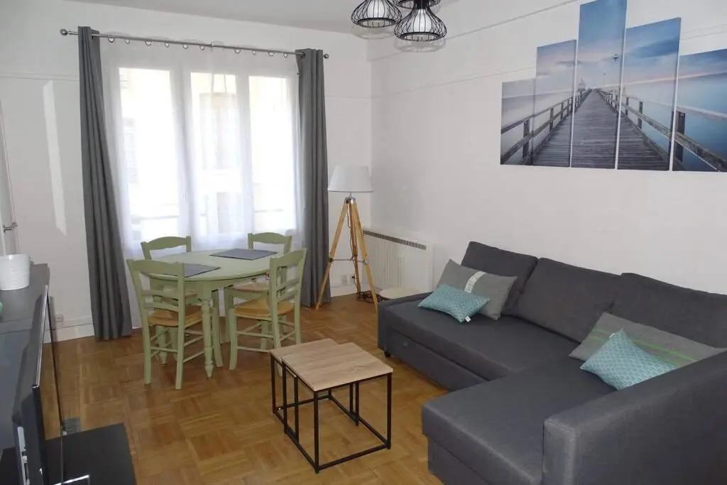L'Agapanthe 3 étoiles Joli appartement en bord de mer