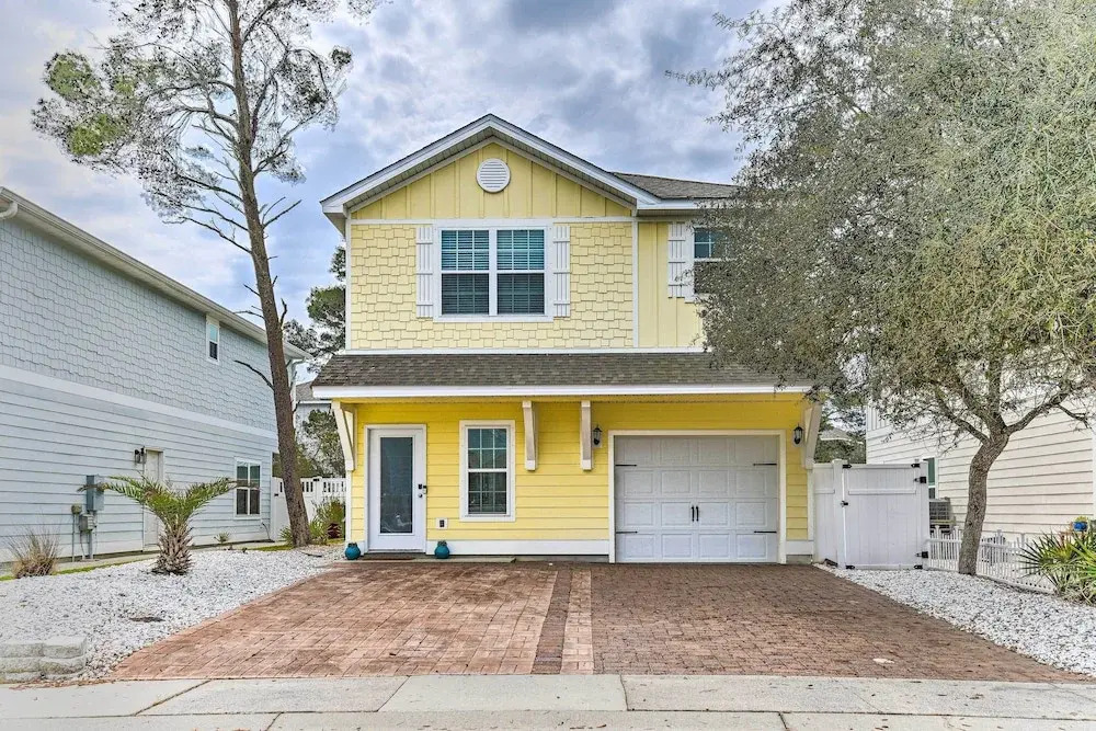 Half Mi to Inlet Beach: Home w/ Grill & Fire Pit