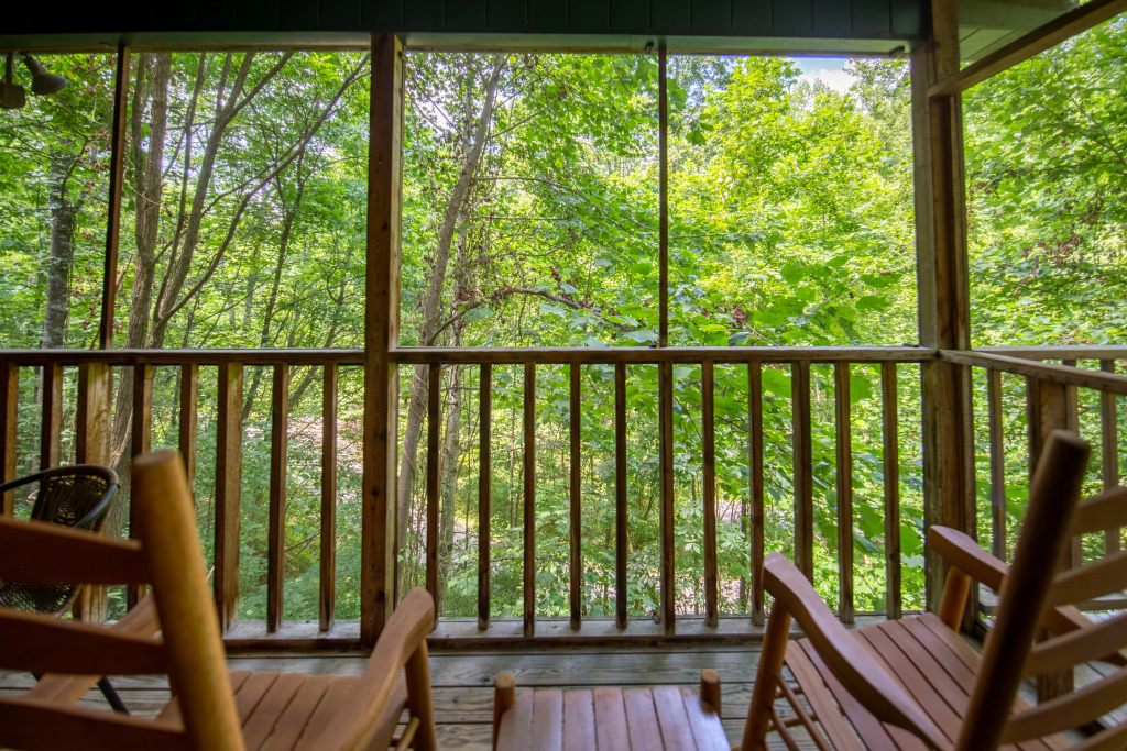 North Ridge Place Brand New Log Cabin with Hot Tub Great Location