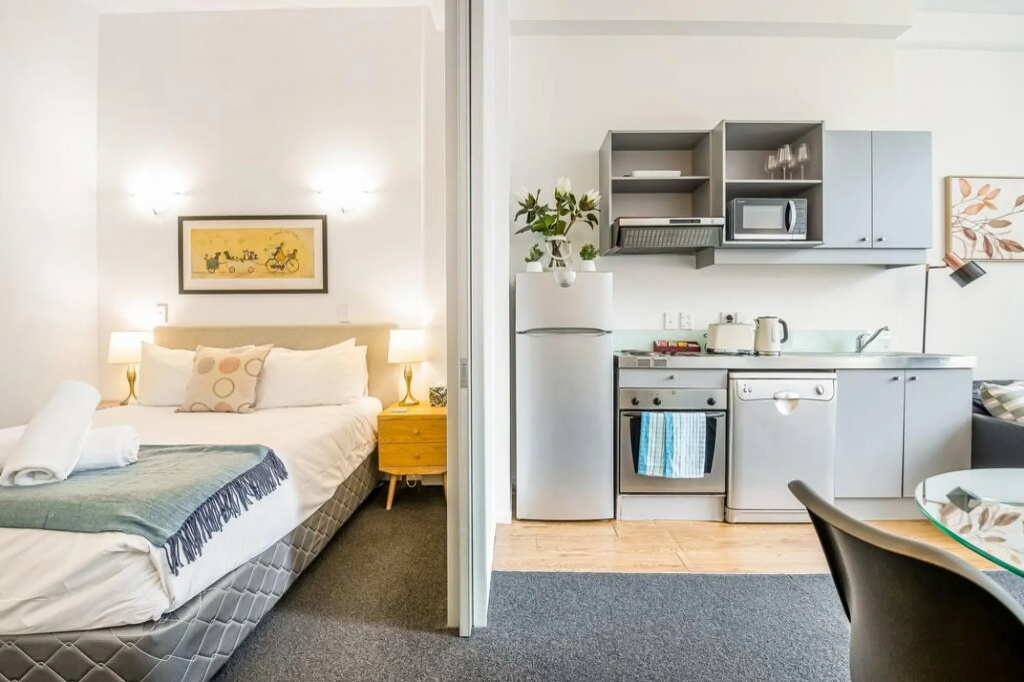 Open-plan living in the heart of CBD Zodiak Stays