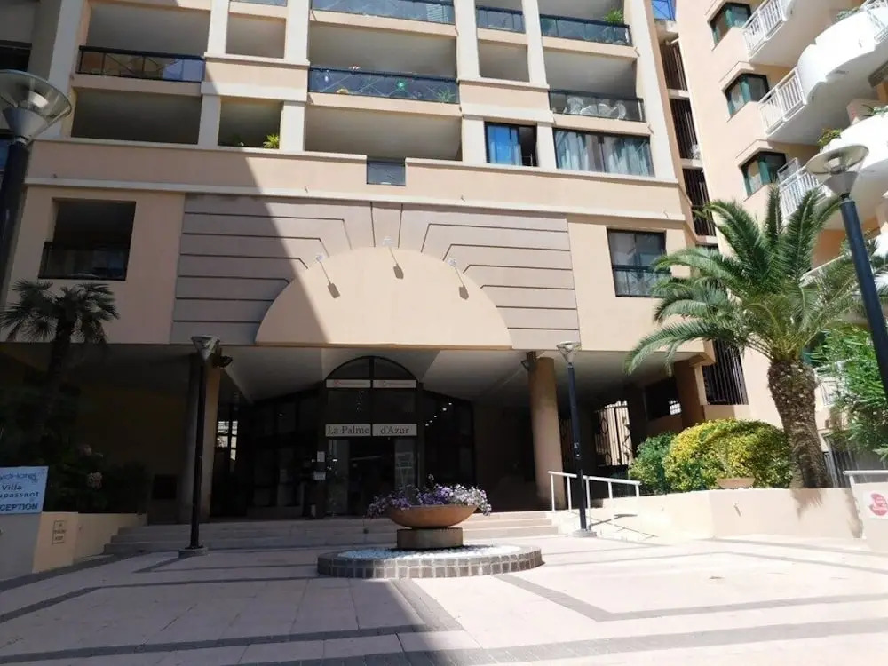 T2 Palm d'Azur avec Piscine et Toboggan