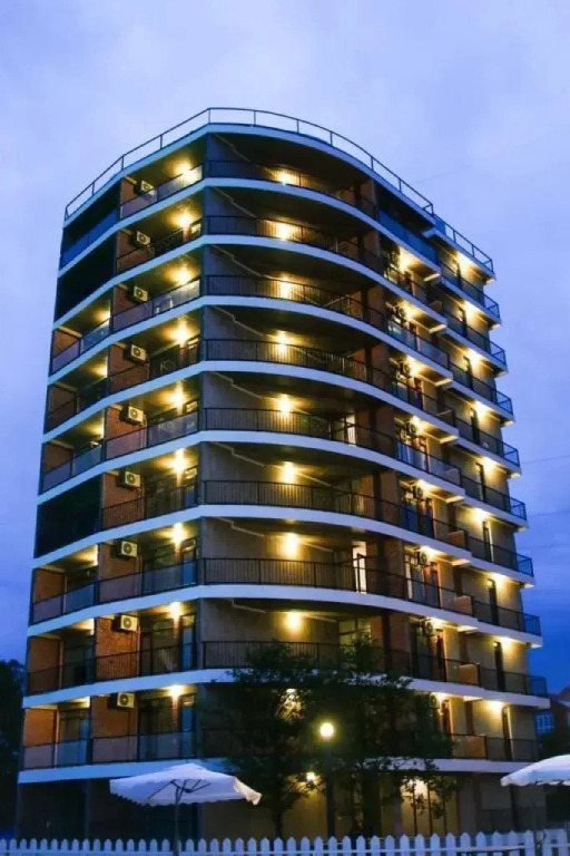 Апартаменты Mgzavrebi Gonio Beachfront Studio Sea View