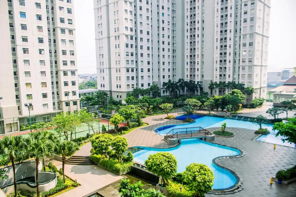 Comfort 1Br With Wardrobe Room At Green Bay Pluit Apartment