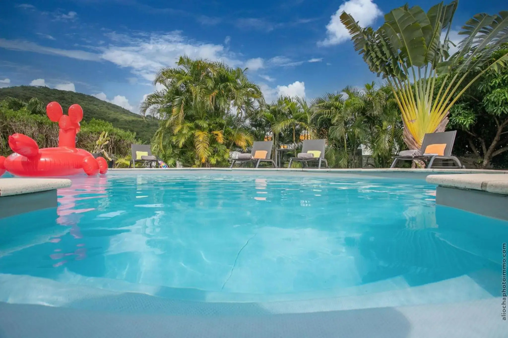 Villa Surelles - 3 chambres - piscine - Le Diamant