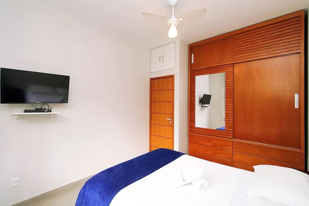 Apartamento 3 Quartos a 2 Min da Praia Copacabana