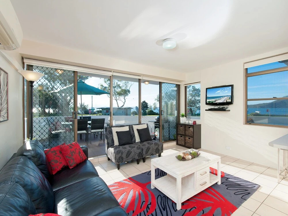 Water views at Fleetwood 2 - Shoal Bay
