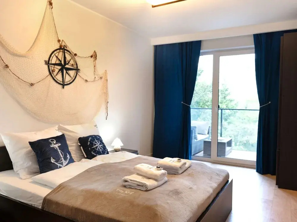 Comfortable apartment near the river, Dziwnów