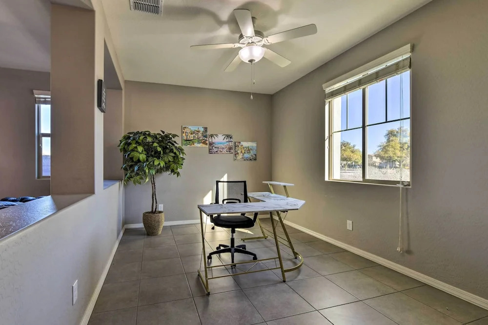 Balcony and Community Perks Spacious Gilbert Escape