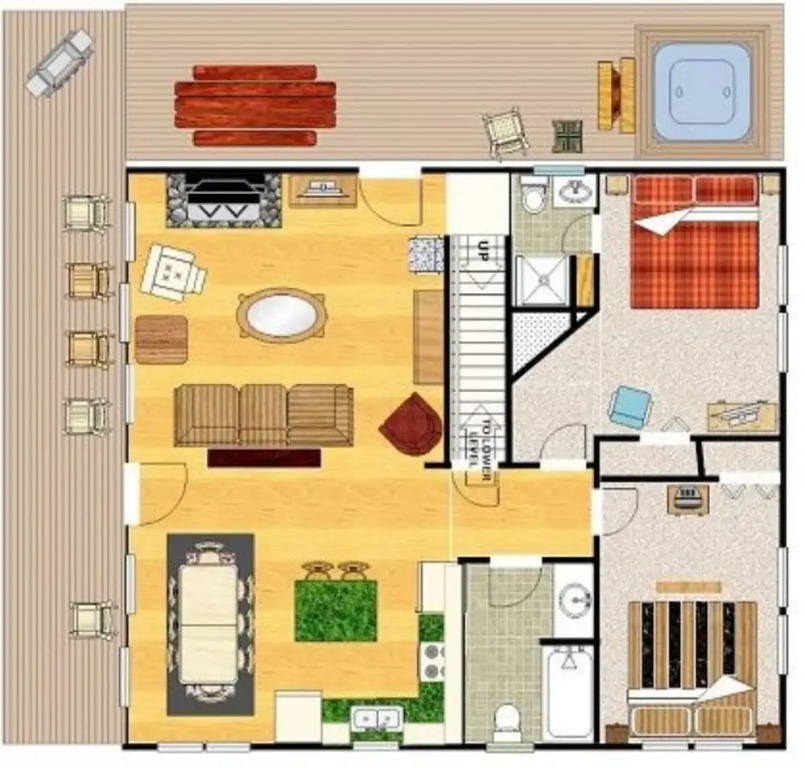 13 Serenity - 6 Br Cabin
