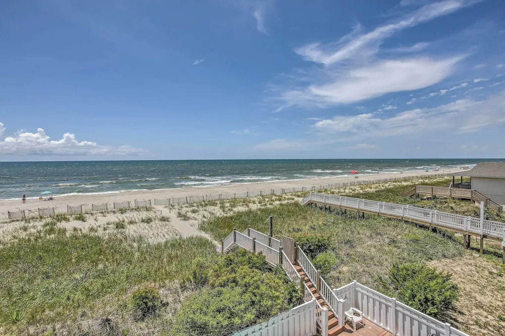 Coastal Retreat w/ Hot Tub: Steps to Beach!