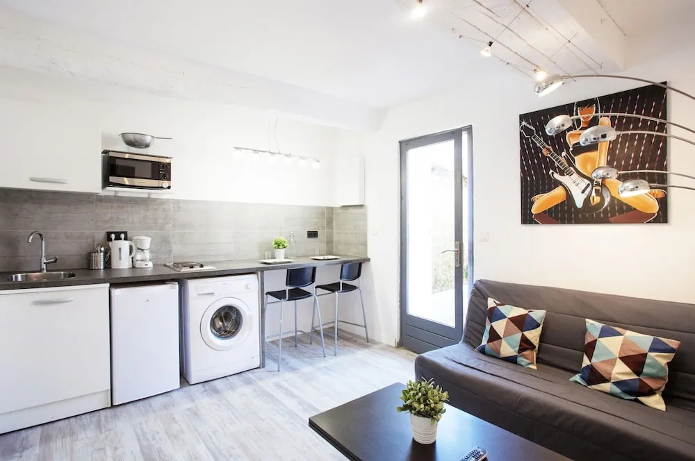Studio Moderne - Terrasse Végétalisée
