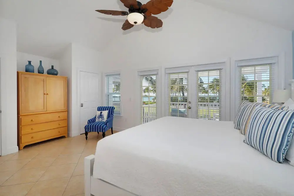 Waterfront luxury Villa 43 with sunset views and boat slip