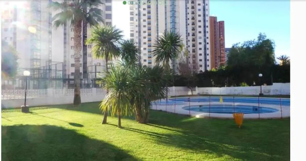 Apartment with One Bedroom in Benidorm, with Wonderful City View, Shared Pool, Enclosed Garden - 800 M From the Beach