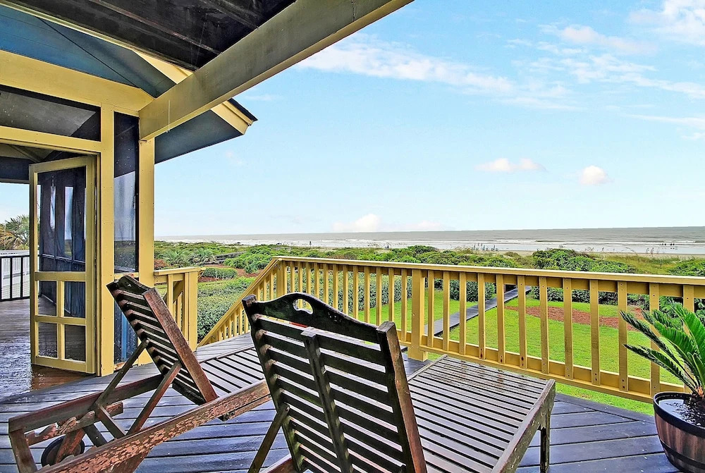 New Listing! the Nut House W/ Oceanfront Porch Home