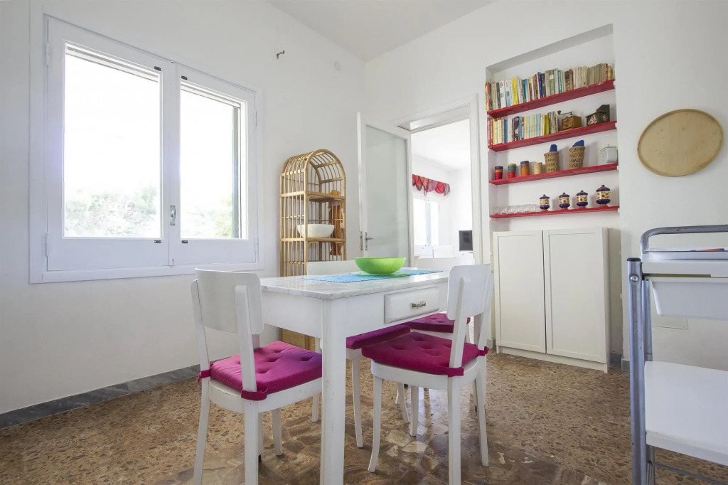 Large villa with sea view and outdoor spaces 20m from the sandy beach of San Foca.-Villa Marechiaro