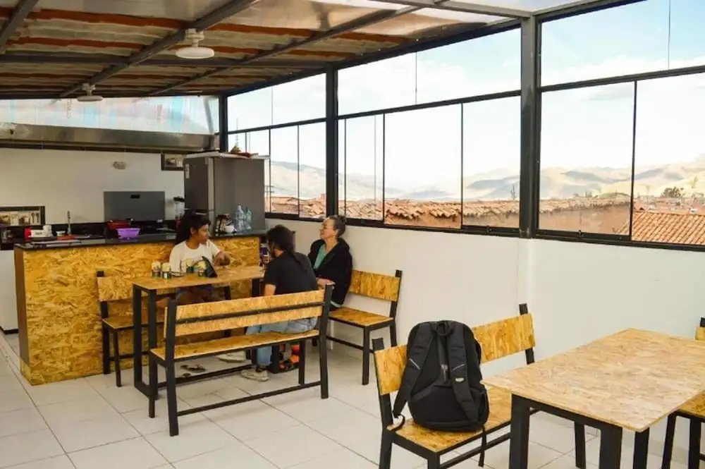 Peru in hostel