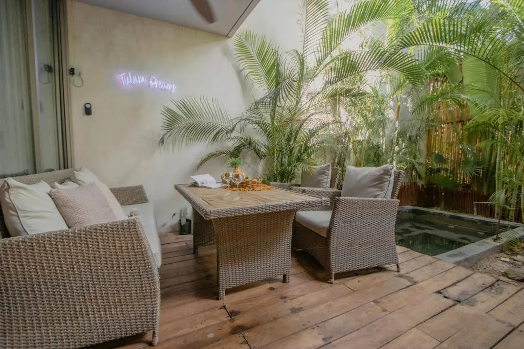 Ideal 4 Groups AldeaZama 2Br 10Pax Apt Papaya Playa