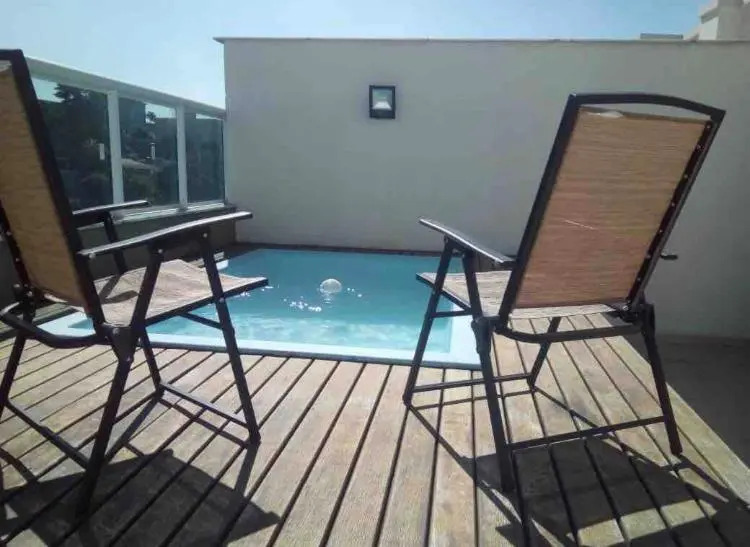 Cobertura com Piscina e Churrasqueira