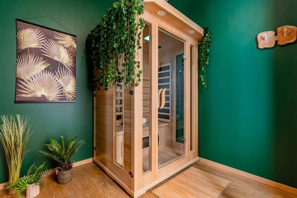 Appartement Jungle - Libourne Centre - 4 pers - Sauna - Netflix