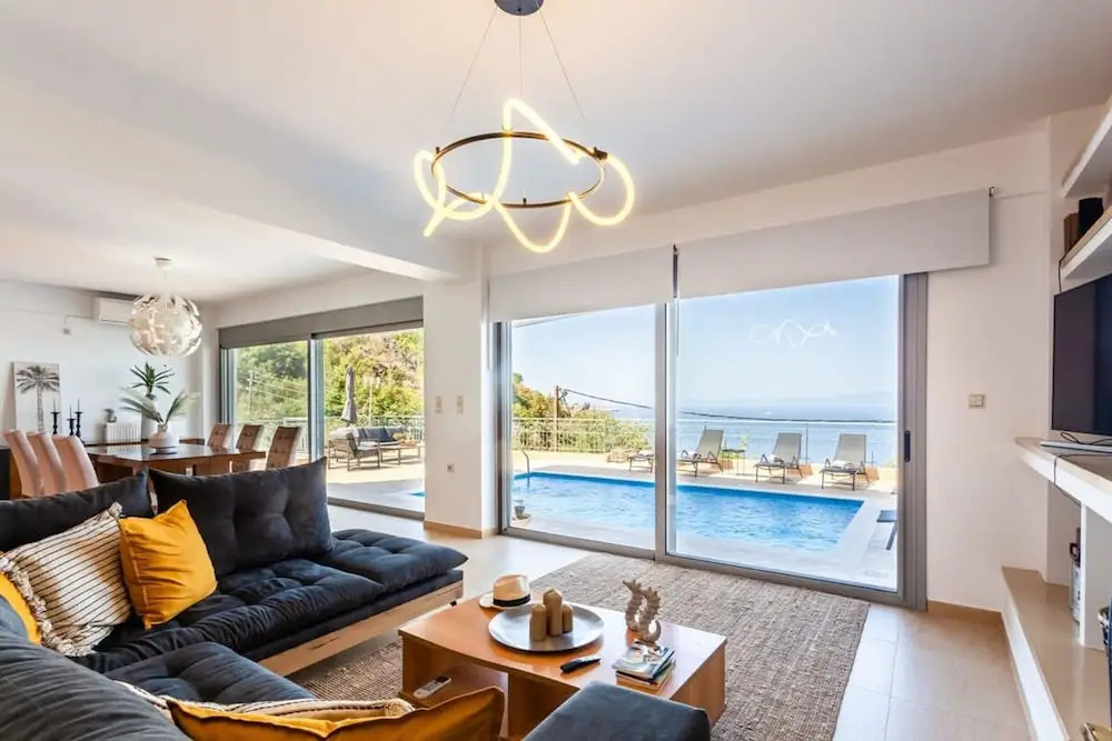 Aigli Luxury Villa - Seaview Panoramic Retreat