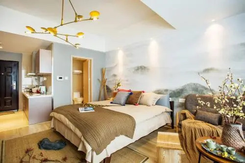 Hefei Binhu New District·Wanda City Subway Station· Locals Apartment 00144580
