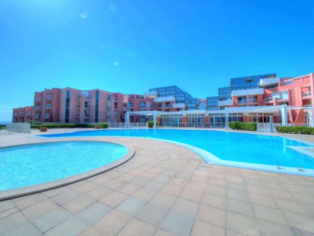 Sutudio 1Ere Ligne Mer, Pkg, Piscine,Tennis, Plage