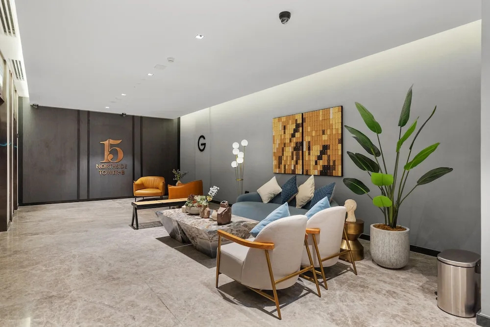 Waves - City Serenity: Luxe Living at 15 Northside Tower 2