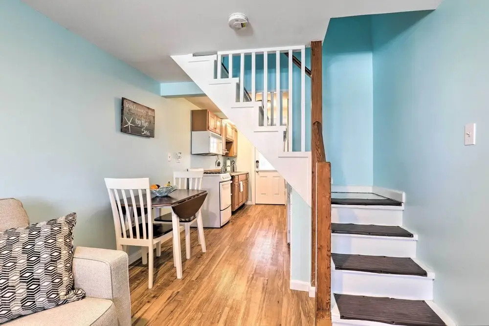 Seaside Escape w/ Porch + Direct Beach Access