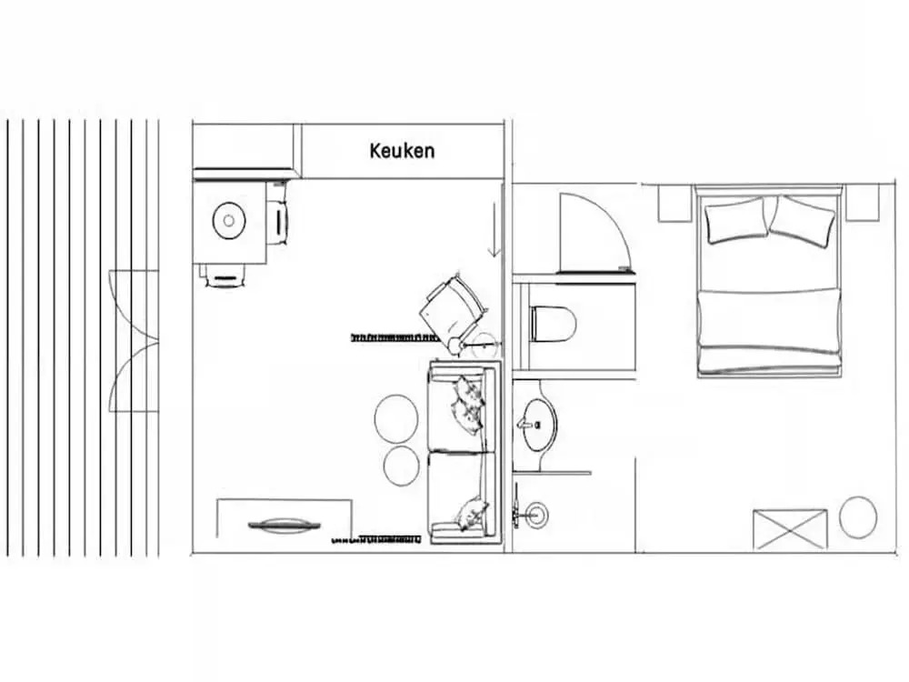Ground Floor Lodge With Private Veranda