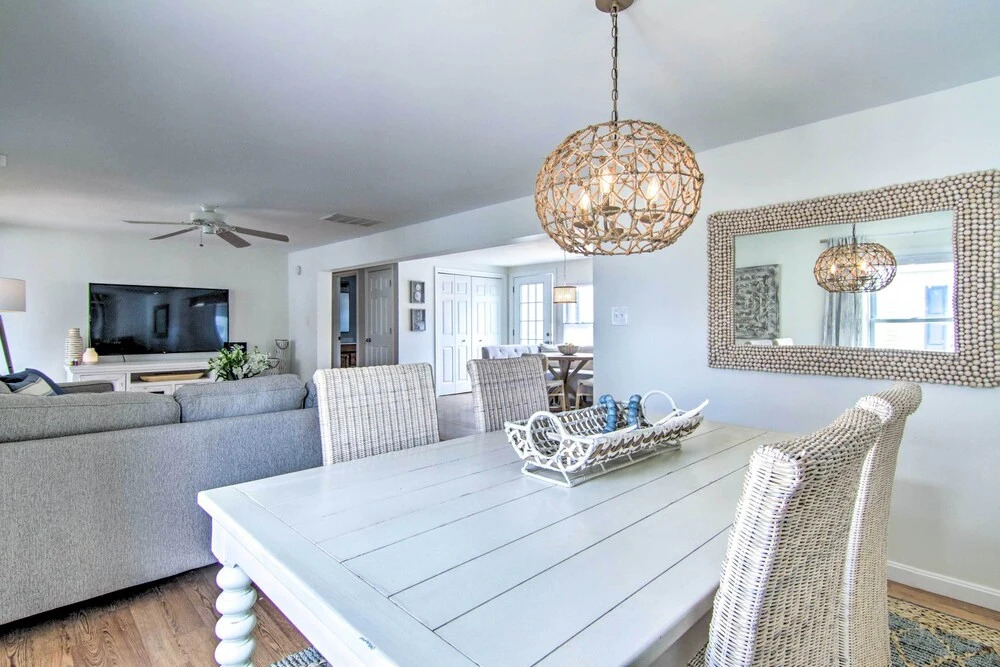 Fire Pit + Views: Canal-front Fenwick Island Home