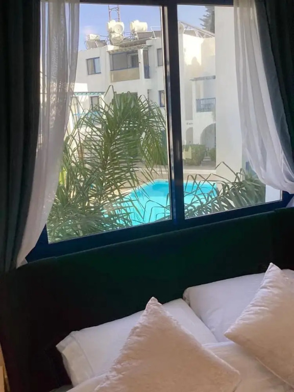Paphos Blue Tasteful Apartment Complex Pool View