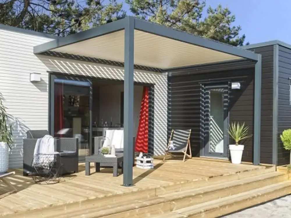Modernly Furnished Cottage With Beautiful Terrace by a Lake