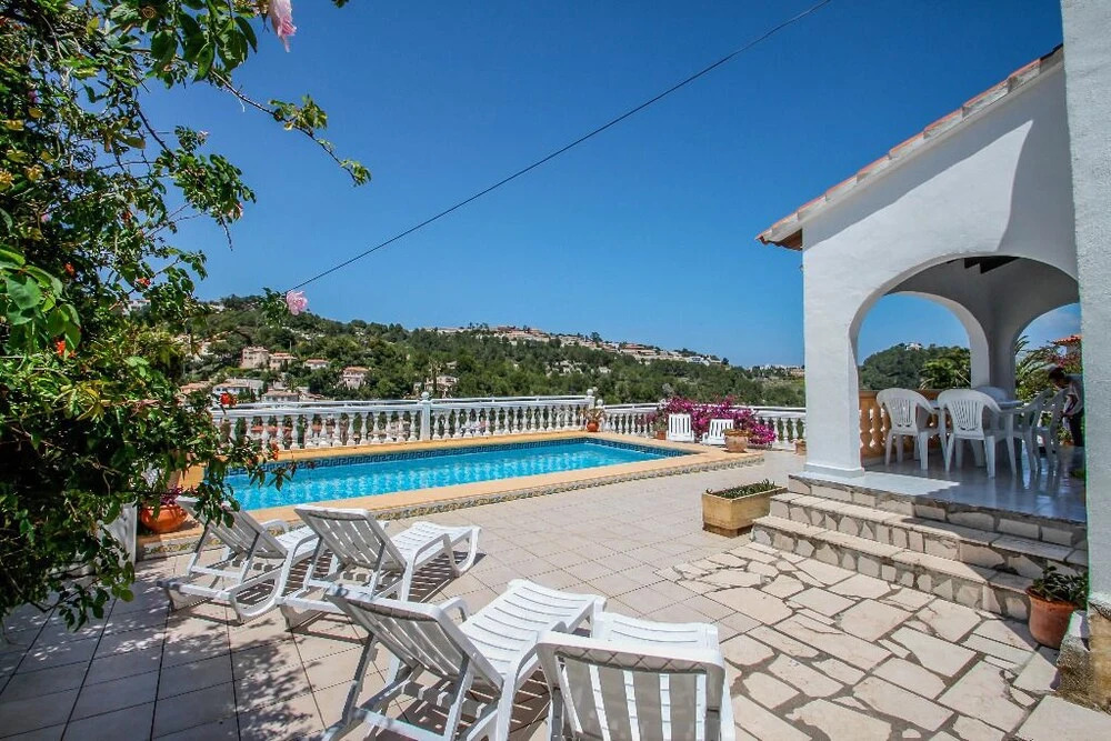 Paraiso Terrenal 4 - well-furnished villa with panoramic views by Benissa coast