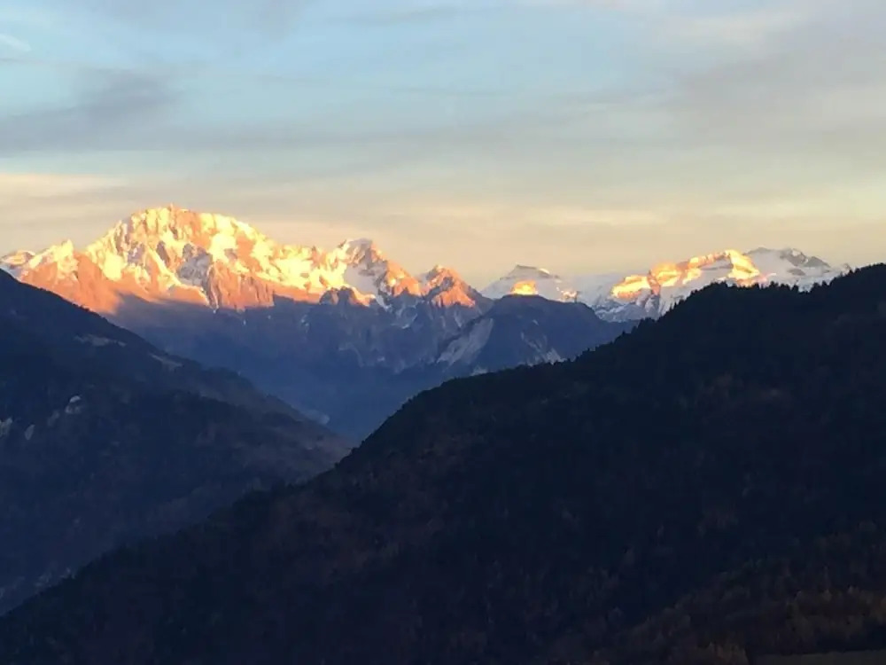 Apartment With 3 Bedrooms in La Lechere, With Wonderful Mountain View, Furnished Balcony and Wifi - 10 km From the Slopes