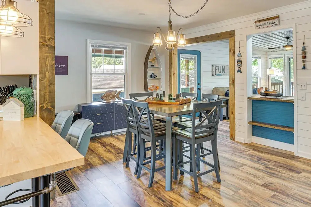 Central Waterfront Home w/ Dock in Lake Ozark!